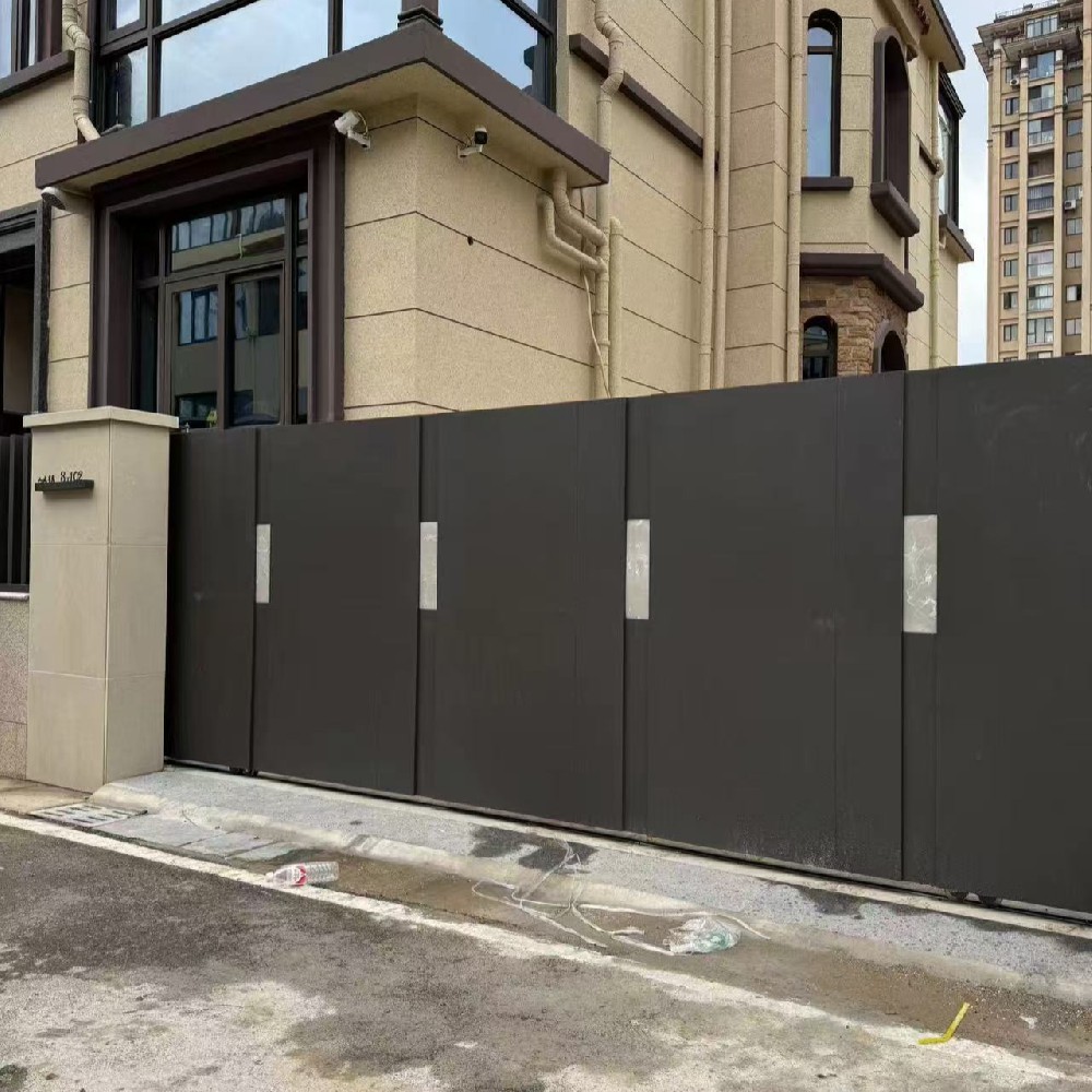 鋁藝電動門-PK8-098